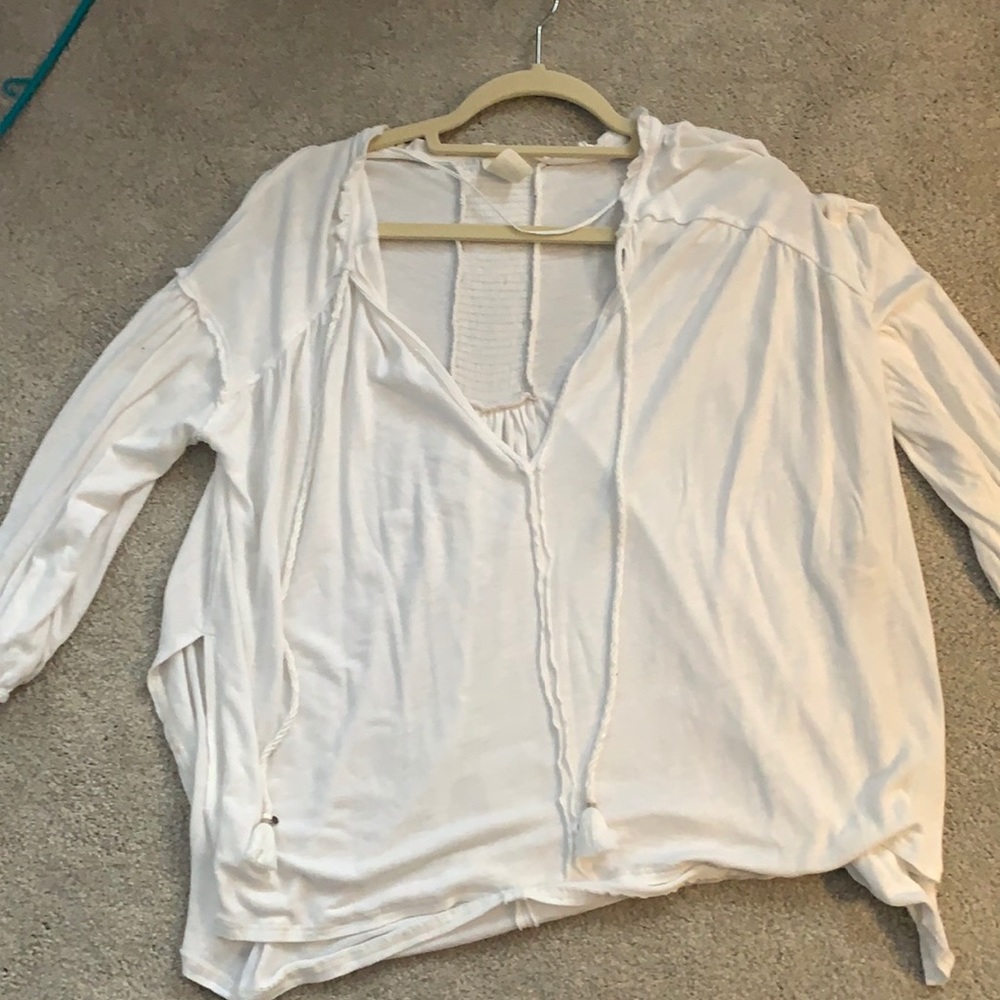 White Free People tunic